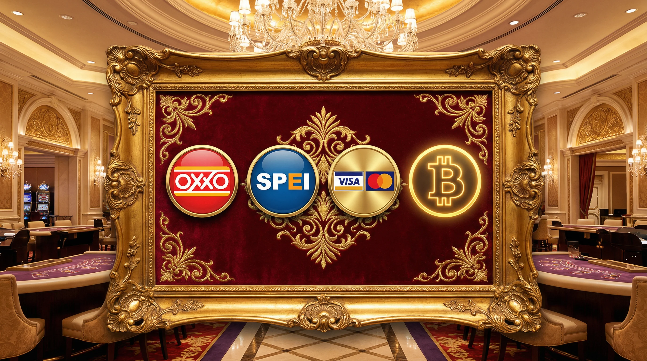 Métodos de pago OXXO SPEI Visa Mastercard Bitcoin disponibles en Betsson Apuestas